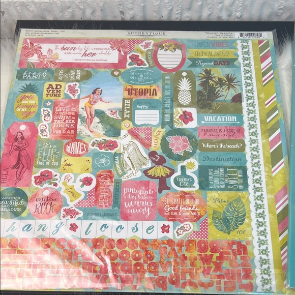 Mambi Vacation Scrapbook Kit - Multicolor - Picture 4 of 4
